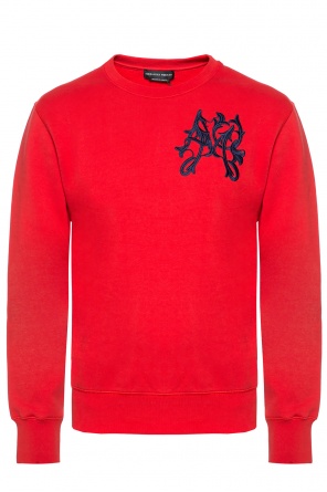 Embroidered sweatshirt, zdjęcie 1 Embroidered sweatshirt od Alexander McQueen